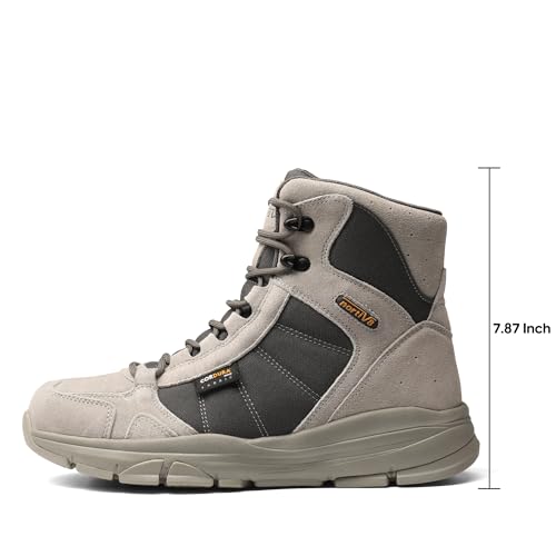 Image of NORTIV 8 Men's Waterproof Lightweight Military Tactical Work Boots Outdoor Hiking Combat Motorcycle Boots