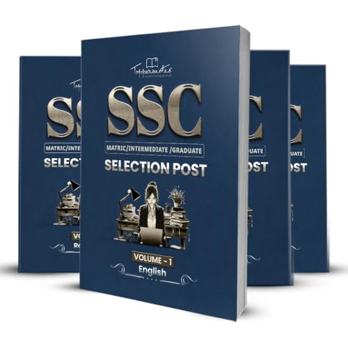 Image of SSC Selection Post Phase 14 Exam Preparation Study Material, Set of 4 Books, English Medium, ToppersNotes Edition