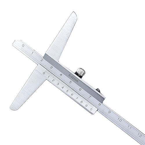 Gauge de profondeur étrier vernier 0-500mm pour mesure de précision mécanique