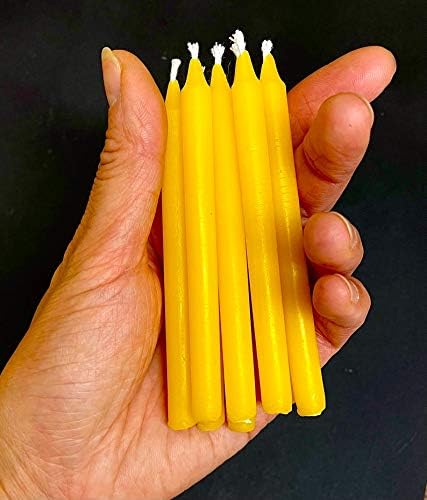 Miniatura 8 de silicone birthday candle mold mini taper 8 cavities TheHandmadeCharm