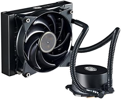 Cooler Master MasterLiquid Lite 120 CPU Liquid Cooler - Dual Dissipation Pump and 120 mm Air Balance Fan