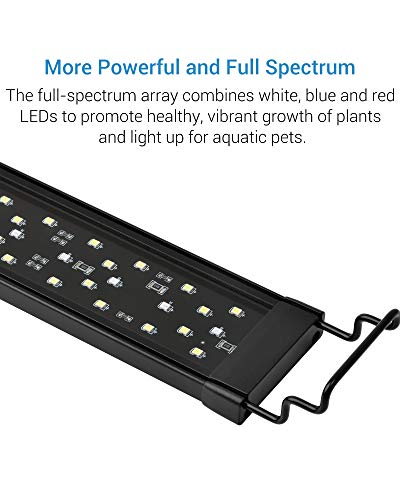 NICREW SkyLED Plus Aquarium Plant Light, Freshwater Fish Tank Light with Ramp Up and Dim Down, Spectrum Adjustable and… - Image 3