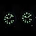 Baltany S6073 GMT Auto Watch, Retro 200M Waterproof Men Watch with Date Function (Matt Black)