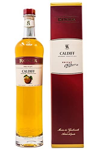 Roner Privat Caldiff Astucciato (1X 0,5L) - Acquavite Dell'Anno Isw - Distillato Di Mela Gravensteiner Invecchiato 3 Anni Distilleria Artigianale Alto