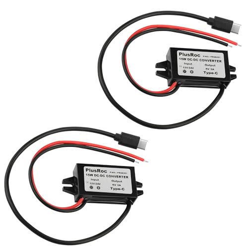 Convertisseur 12V 24V vers 5V USB-C étanche pour alimenter sans coupure un Raspberry Pi 4 en voiture