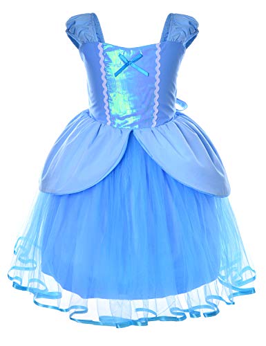 image for Party Chili Princess Fairy Costume Toddler Girls Birthday Dress Up wit