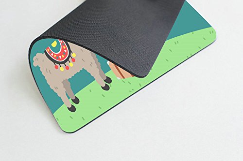 Alpaca - Mouse Pad - Funny Llama Gift - Travel Gifts For Mom - Mousepad - Office Decor - Desk Accessories - Cute Llama Gift #TOP2