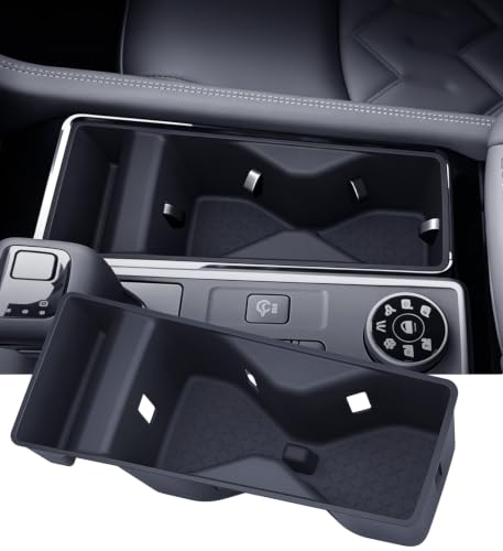 Image of Center Console Cup Holder Inserts for Nissan Pathfinder 2026 2025 2024 2023 2022, Interior Accessories TPE Car Cup Holders Covers Protector for 2022-2026 Pathfinder, Black