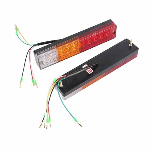 Feux arrière LED de caravane Domary 12V | Voyagez serein en camping-car avec 20 LED lumineuses