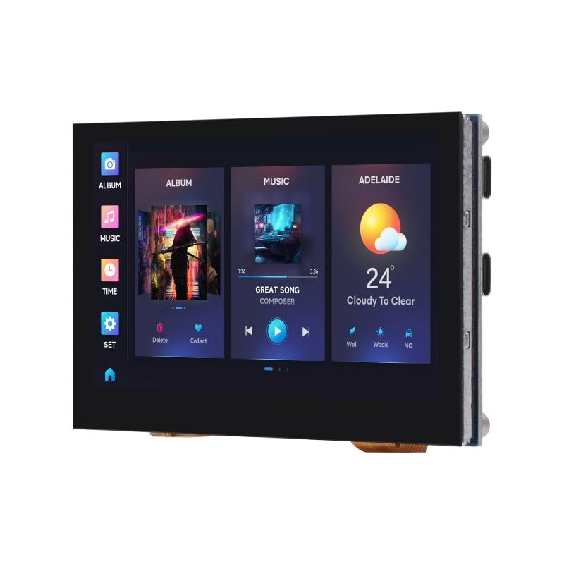 Amazon.com: ESP32-S3 4.3inch Capacitive Touch Display Development