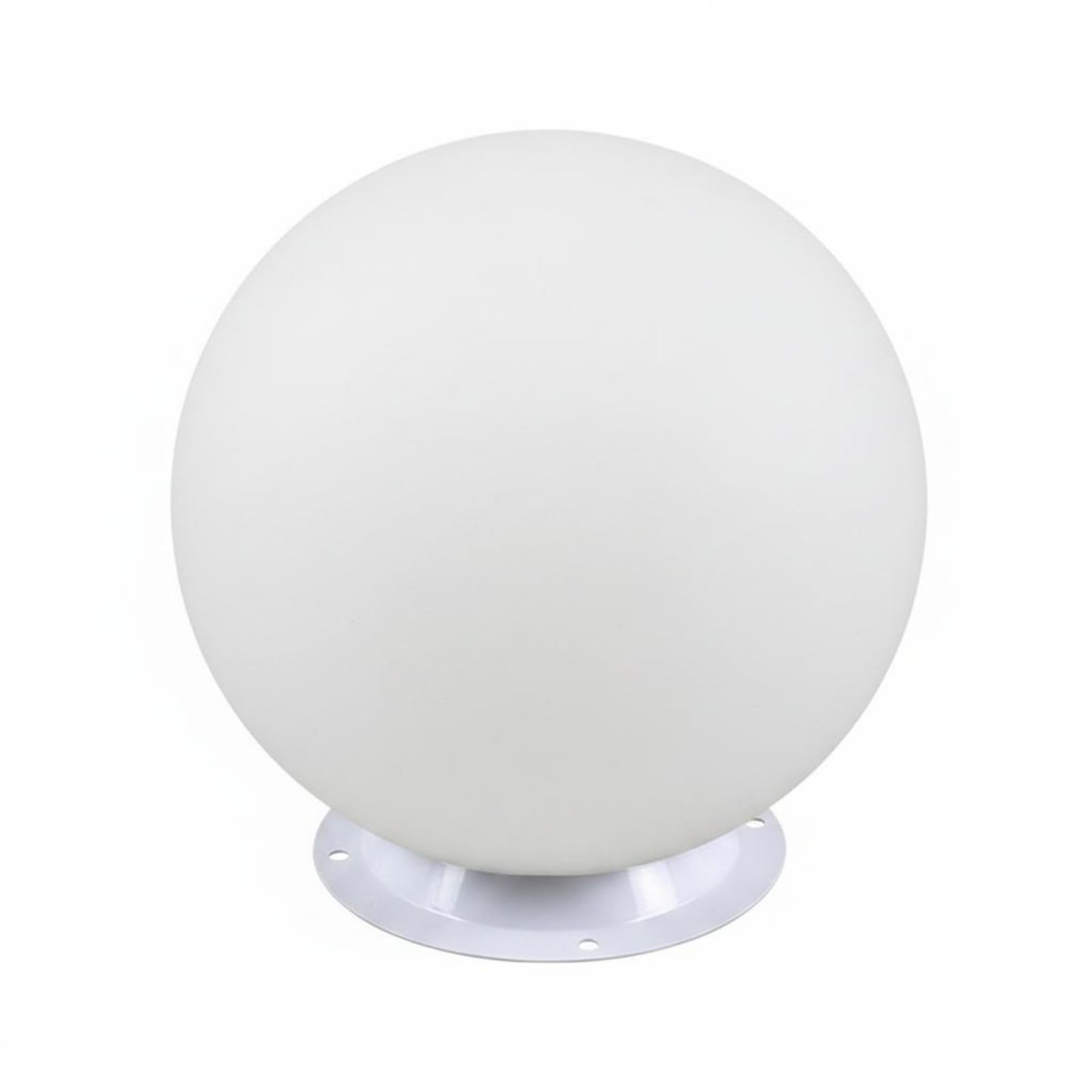 Dusk to Dawn Solar Post Cap Light Energy Saving Spherical Post Light Easy Installation Decorative Globe Lamp Color Changing for Courtyard, Garden, Gate, Fence, Solar-Powered 30CM-image-39