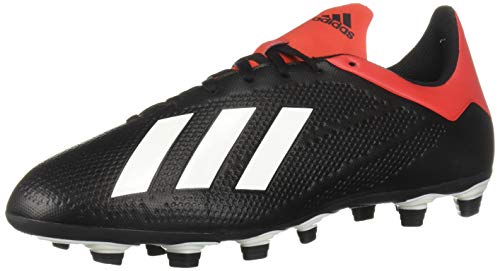 adidas Men s X 18.4 Firm Ground, Black White, 12 M US