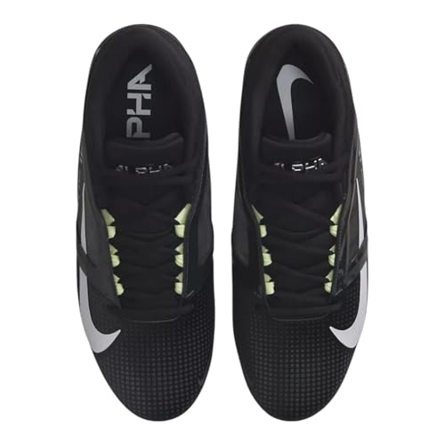 Image of Nike Alpha Menace 4 Elite Football Cleats (FD7036-600, University Red /Team Red /Black /White)