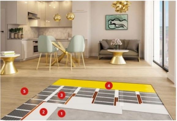 Espuma aislante XPS para subsuelo, paneles aislantes, losetas de suelo, suelo vinílico clic, aislamiento térmico y acústico