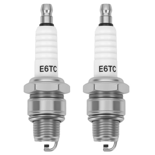 AZXX E6TC Spark Plug 2 Pack, BP6HS Spark Plug for ...