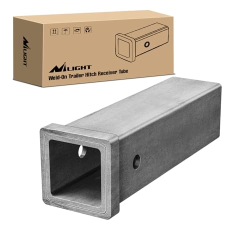 Nilight Hitch Adapter 1-1/4" x 6" Combo Bar Trailer Receiver