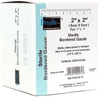 Sterile Bordered Gauze Dressing - Item Number 11410EA - 4â€x10â€ - 1 Each/Each