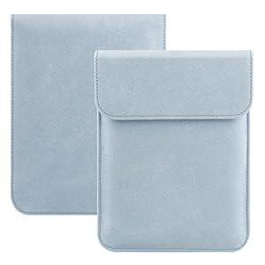 HoYiXi Custodia a Tasca per 6.8” Kindle Paperwhite 11a Generazione 2021/Kindle Paperwhite Signature Edition 2021/Kindle 2019 Custodia Sleeve per 6 – 6.8” Kindle Kobo E-reader E-book, Blu