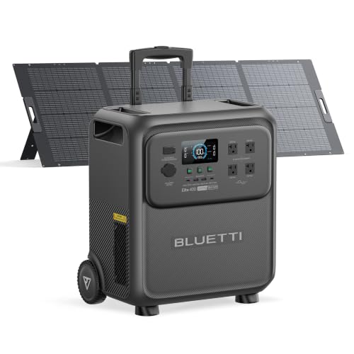 Image of BLUETTI Solar Generator Elite 400 with 350W Solar Panel Included, 3840Wh
