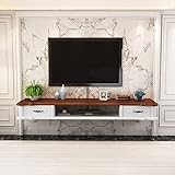 Cette étagère murale est à la fois pratique et décorative, et est indispensable pour la maison ou le bureau. Vous pouvez également mettre en valeur vos articles de décoration et vos photos de famille préférées sur l'espace supérieur du support.