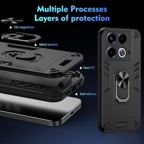 Coque Infinix Note 40 5G robuste et antichoc avec protection arrière résistante - 7