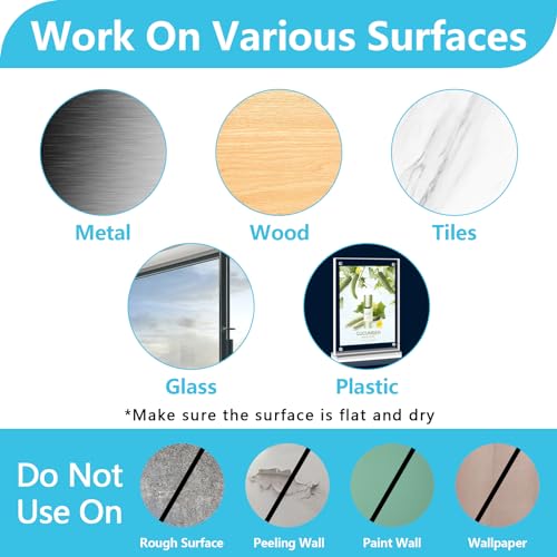 image for Abnii 100PCS Cable Clips, Adhesive Wire Clips Organizer Cord Clips Man