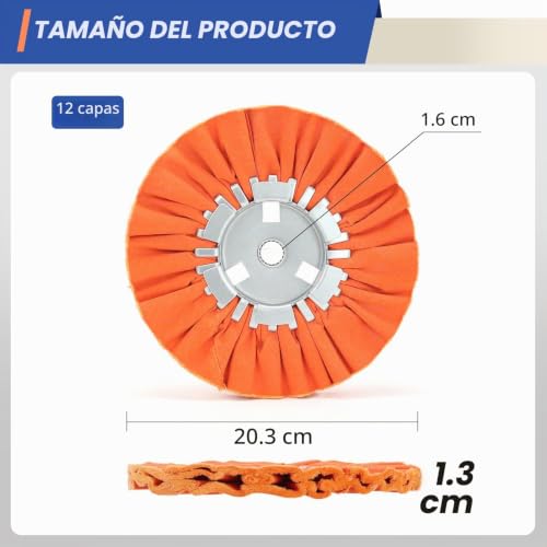 Borlas para pulir aluminio 15 Imagen adicional