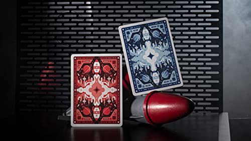 Penguin Magic Bicycle Retro Rocket Playing Cards #TOP2