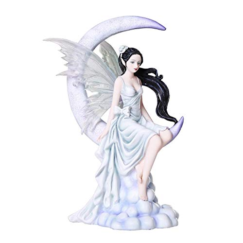 Pacific Giftware Celestial Frost Moon Fairy Official Nene Thomas Collectible Figurine 12 inch H