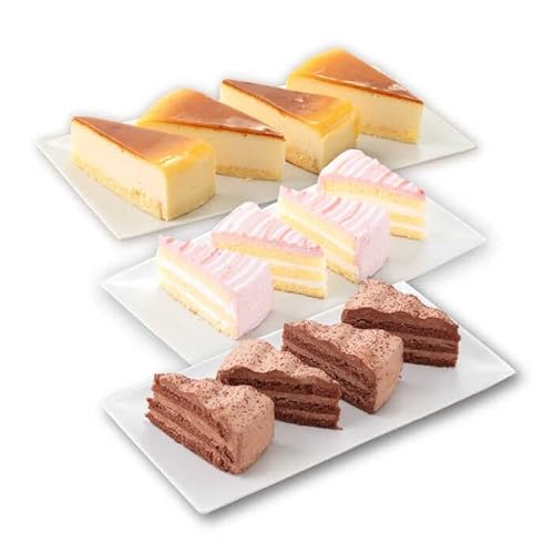 CAKEMANIA カットケーキ食べ比べ12個(4個×3種)(チョコ/ベイクドチーズ/ベリー&ミルク)合計3箱