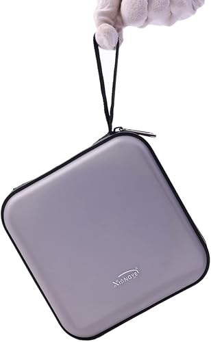 Miniatura 40 de Billetera para CD y DVD, capacidad de 32 unidades, soporte para funda de DVD y CD para automóvil, disco de almacenamiento portátil de DVD/VCD, funda