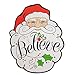 Believe Santa Claus Christmas Magnet for Cars, Refrigerators, Lockers Dorms