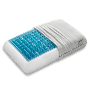 Technogel Luxurious Cooling Gel Pillow – Patented Ergonomic Design For Deeper Sleep (B00U17YLGQ)