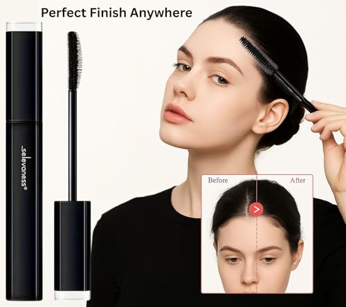 Image of Wazdorf Hair Coloring Stick | Instant Root Touch Up For Grey Hair | Easy to Apply | Non-Sticky | Long Lasting | Natural Look | Temporary Hair Dye | For Women & Men | Portable Travel Friendly | 15ml