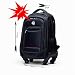Rucksack Trolley 40L mit Rollen & USB-Anschluss – Business Reiserucksack für Laptop bis 17 Zoll, Trolley Rucksack mit Teleskopgriff, wasserabweisend für Damen & Herren