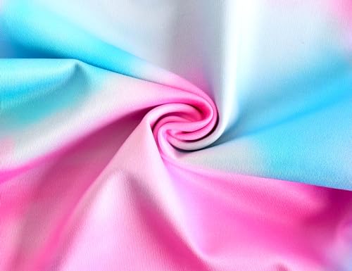 Image of TENVDA Girl's One Piece Swimsuit Sparkle Sleeveless One-Piece Bathing Suits Swimwear for Kids 2-12 Years Old