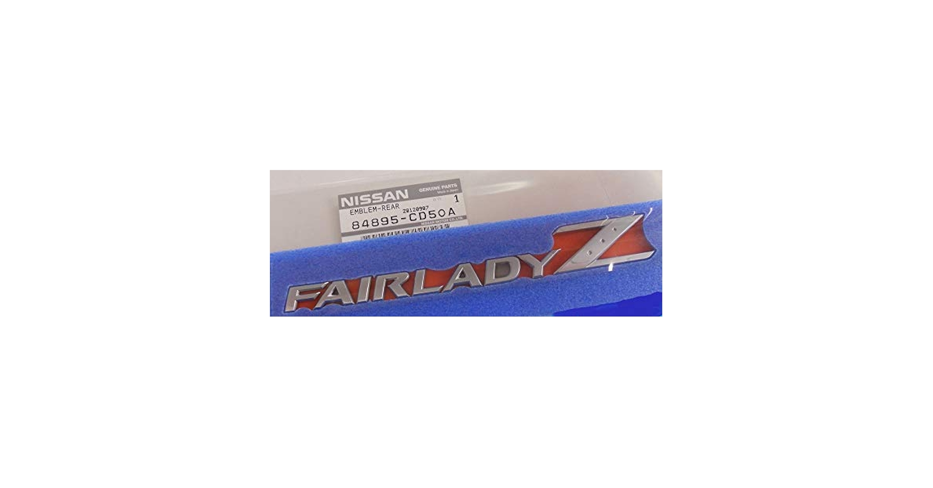 Amazon.com: NISSAN Genuine Parts Emblem Rear Fairlady Z Part
