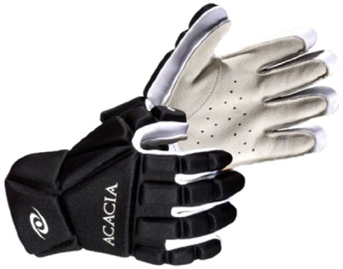 Acacia Titan Broomball Gloves, Black/White Medium #TOP5