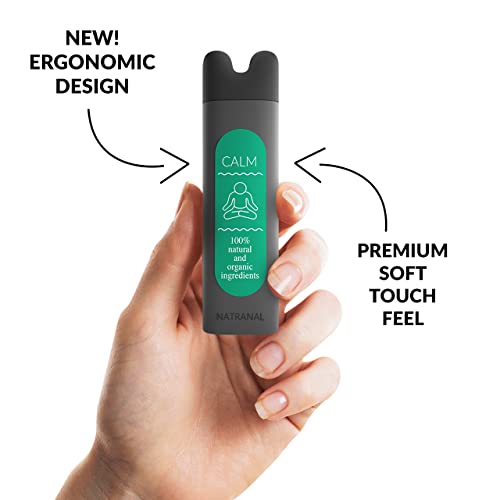 Natranal Calm Nasal Inhaler - 100% Natural & Organic Ingredients, Aromatherapy Inhaler Stick 1 Pack - Image 4