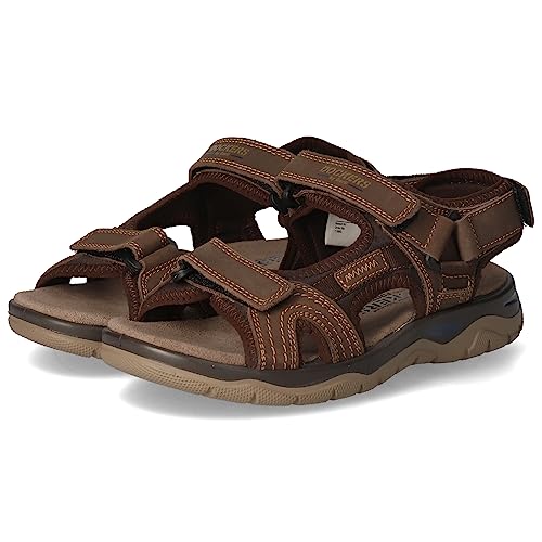 Dockers by Gerli Herren 52HU001 Sandale, Schoko, 43 EU
