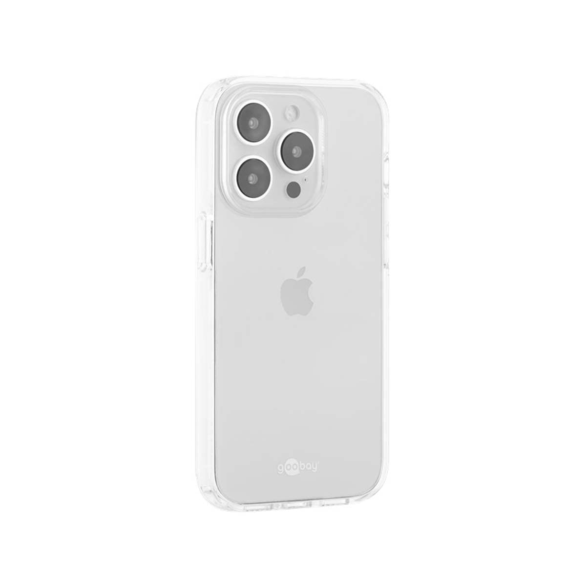goobay 61344 iPhone Case Compatible with Apple 14 Pro Max/Camera Protection & Screen Protector/Shockproof/Transparent Case - Image 2