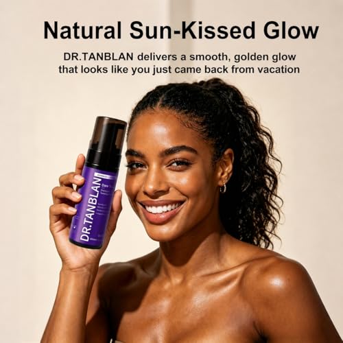 Self Tanner Mousse, Natural Looking Sunless Tanning Foam, Streak-Free, Quick Dry, Long Lasting, No Orange Tone, Moisturizing Fake Tan for Body, 5.07 FL OZ (Dark) Alternate view