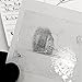 Crime Scene Latent Print Cards, White (Pack of 100)
