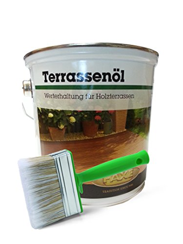 Eco-Werk Juego Aceite Terraza 2.5L con Pincel