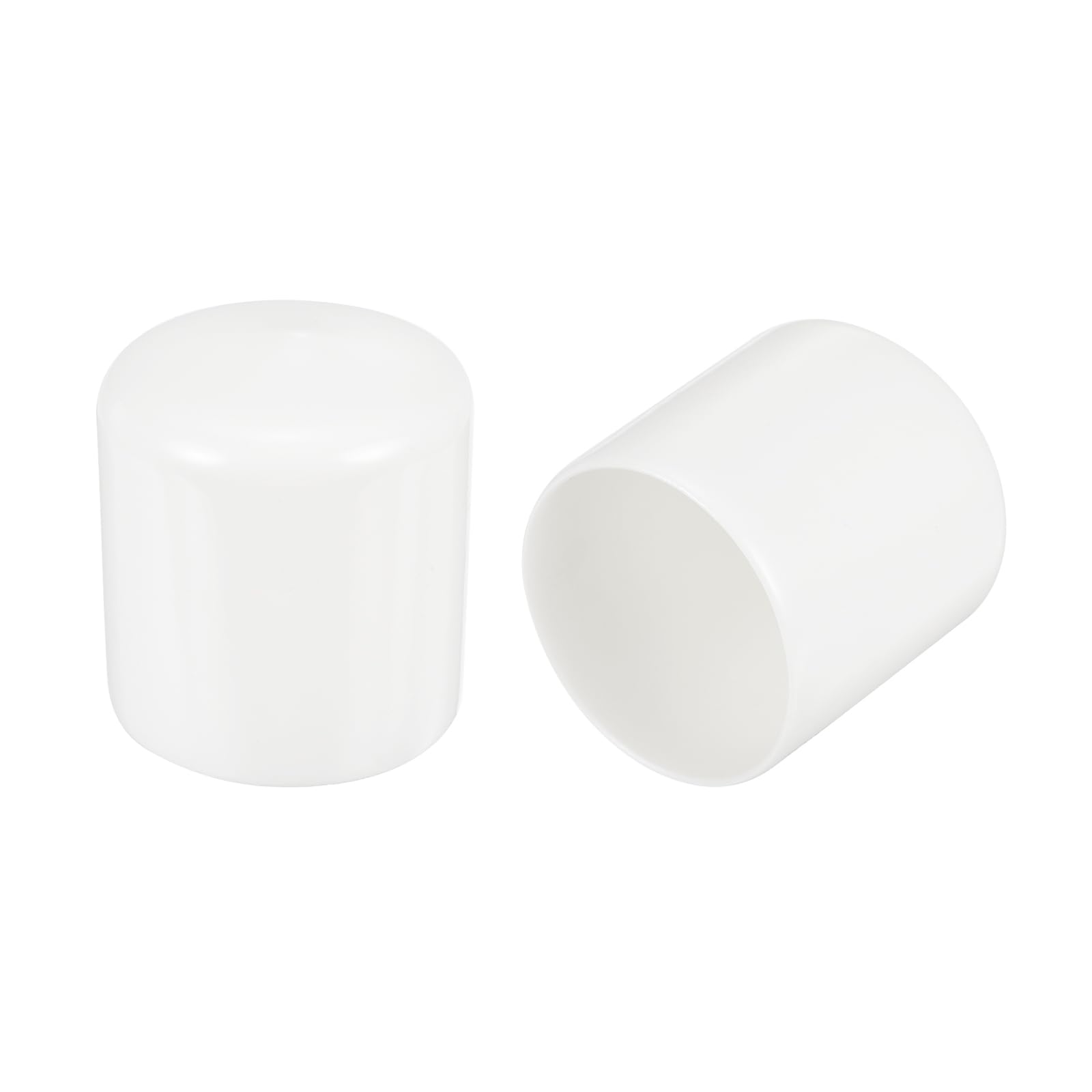 25 Tapones De Goma 15 Mm Diámetro Interior - Protectores Para Tubos, Tornillos, Muebles, PVC Transparente, Multiusos