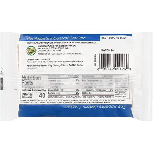 Gg Exceptional Fiber, Gluten-Free Crackers, Multiseed, 3.5 Oz (Pack Of 15) #TOP1