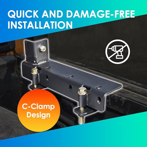image for Rockland Universal Full-Size Steel Over-Cab Truck Rack, 1000 LBS Capac