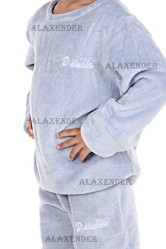 Image of Winter Night Suit for Kids Top & Pajama Set (Warm Fleece) Size (4 to 6 Years Kids)