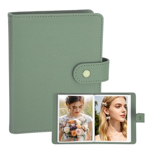 Álbum de fotos con tapa de piel que protege tus tarjetas 2