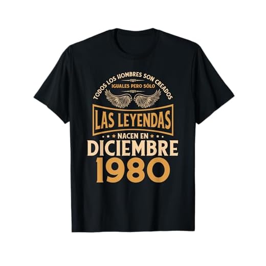Cumpleaños Hombre Regalos Las Leyendas Diciembre 1980 Camiseta